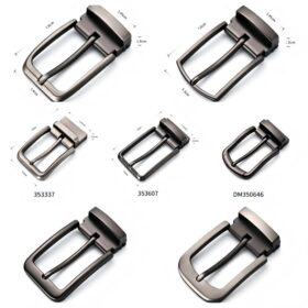 New 3.5CM punched belt buckle, alloy buckle wholesale 350353 - Image 4