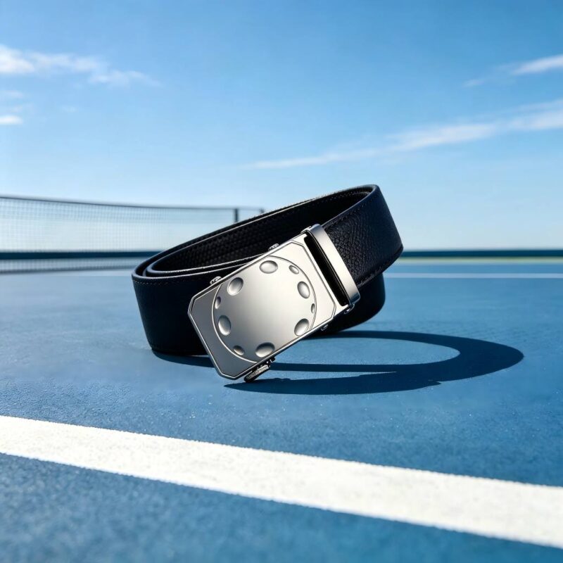 Pickleball leather belt