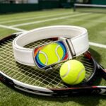 Tennis Ball Theme Men’s Automatic Buckle Belt - Genuine Leather Casual/Sports Belt for Wholesale DC86139 - Image 2