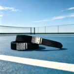 Wholesale Men's Pickleball Automatic Buckle Leather Belt - Premium Genuine Leather DC86140 - Image 5